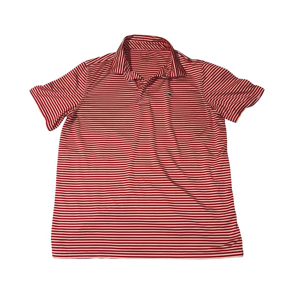 Vineyard Vines Performance Striped Polo Women's XL